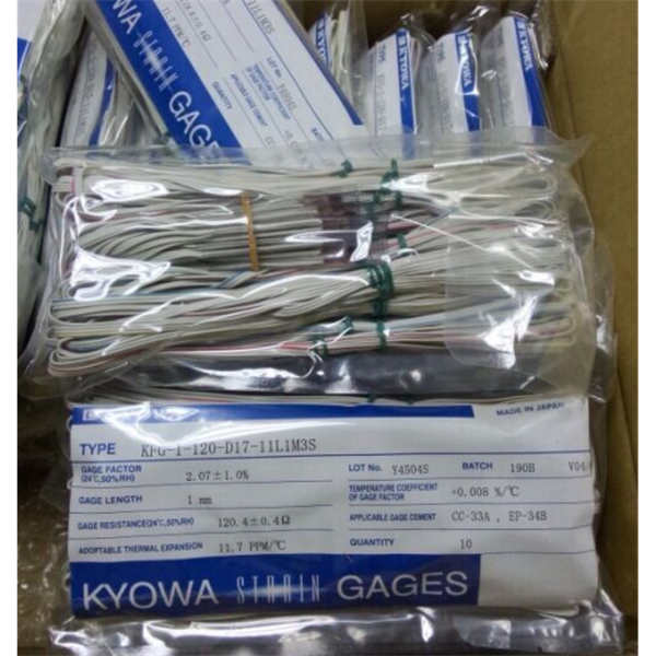 日本KYOWA共和配件耗材應變片KFGS-2-120-D16-16 L30C2R