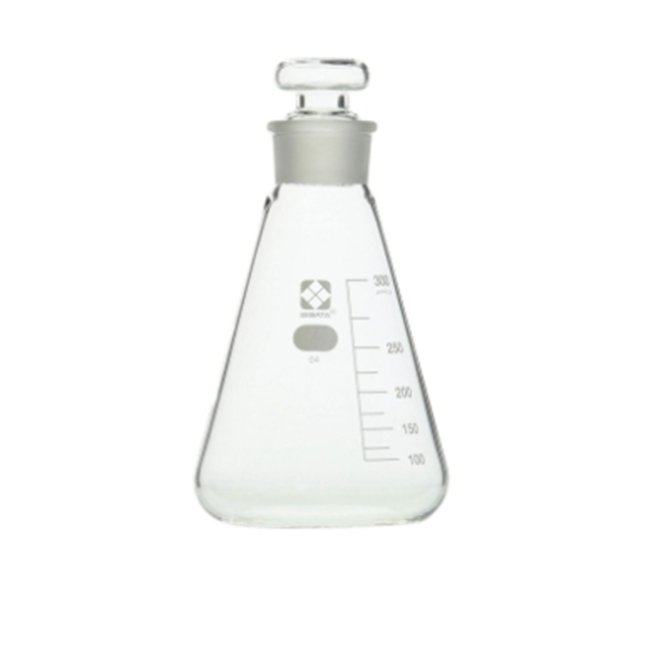 日本SIBATA柴田科學  普通滑動共塞式錐形瓶010330-0100A