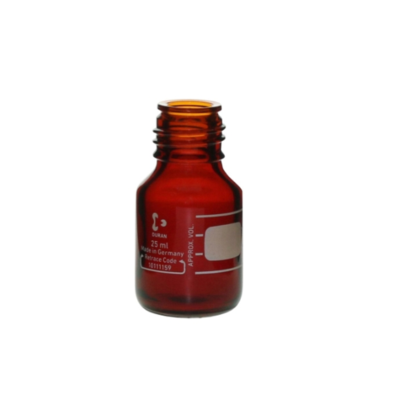 日本SIBATA柴田科學(xué)耐熱螺口瓶 棕色帶藍色瓶蓋 017210-10000