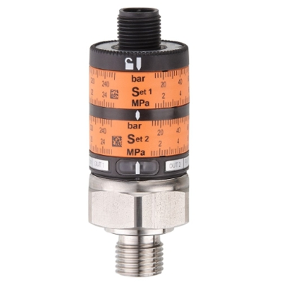 德國IFM易福門帶直觀開關(guān)點設(shè)定的壓力傳感器PK7534 PK-010-RFG14-QSPKG/US/ /W