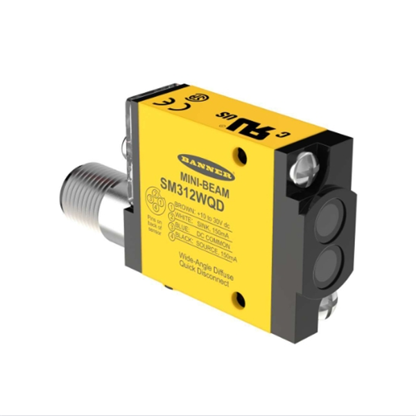 BANNER邦納美國(guó)MINI-BEAM系列光電傳感器  SME312LPQDP