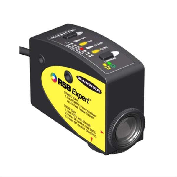 BANNER邦納美國(guó)R58 系列色標(biāo)傳感器 R58ECRGB1 W/30